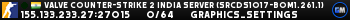 Valve Counter-Strike 2 india Server (srcds1017-bom1.261.1)