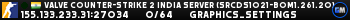 Valve Counter-Strike 2 india Server (srcds1021-bom1.261.20)