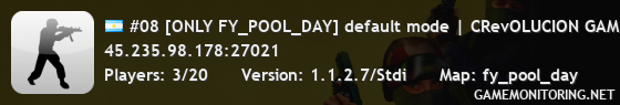 #08 [ONLY FY_POOL_DAY] default mode | CRevOLUCION GAMING |