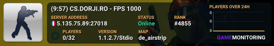 (19:43) CS.DORJI.RO - FPS 1000