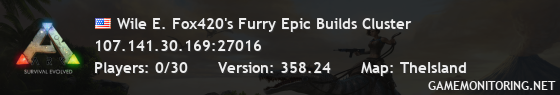 Wile E. Fox420's Furry Epic Builds Cluster