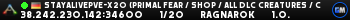 StayAlivePvE-x20 (Primal Fear / Shop / All DLC Creatures / C -