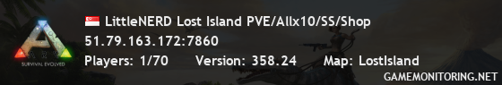 LittleNERD Lost Island PVE/Allx10/SS/Shop