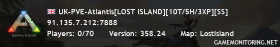 UK-PVE-Atlantis[LOST ISLAND][10T/5H/3XP][SS]