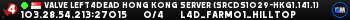 Valve Left4Dead Hong Kong Server (srcds1029-hkg1.141.1)