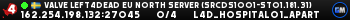 Valve Left4Dead EU North Server (srcds1001-sto1.181.31)