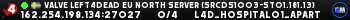 Valve Left4Dead EU North Server (srcds1003-sto1.181.13)