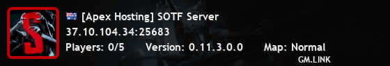 [Apex Hosting] SOTF Server