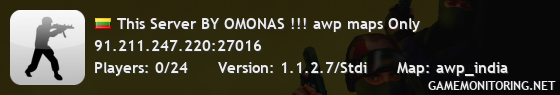This Server BY OMONAS !!! awp maps Only
