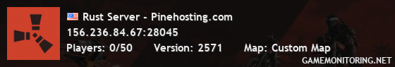 Rust Server - Pinehosting.com