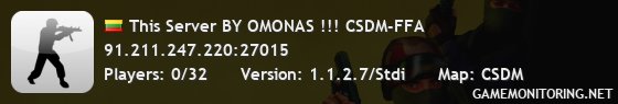 This Server BY OMONAS !!! CSDM-FFA