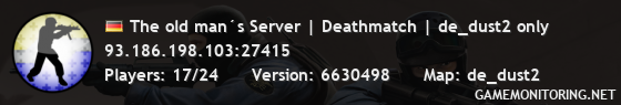 The old man´s Server | Deathmatch | de_dust2 only