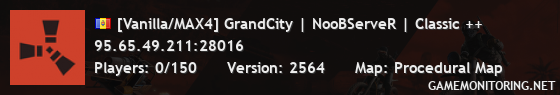 [Vanilla/MAX4] GrandCity | NooBServeR | Classic ++