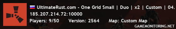 UltimateRust.com - One Grid Small | Duo | x2 | Custom | 04.10