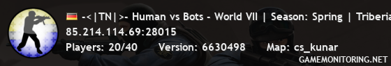 -<|TN|>- Human vs Bots - World VII | Season: Spring | Triberian