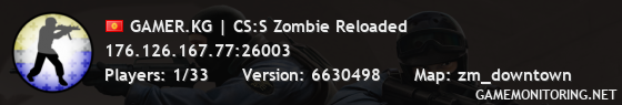 GAMER.KG | CS:S Zombie Reloaded
