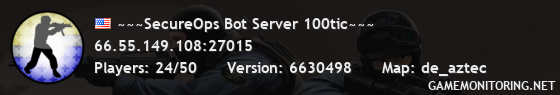 ~~~SecureOps Bot Server 100tic~~~