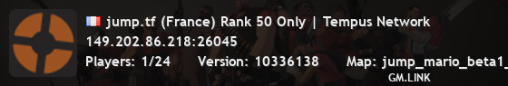 jump.tf (France) Rank 50 Only | Tempus Network