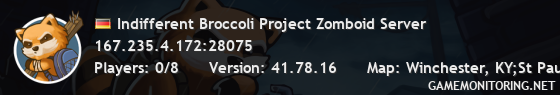 Indifferent Broccoli Project Zomboid Server