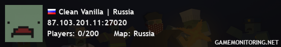 Clean Vanilla | Russia