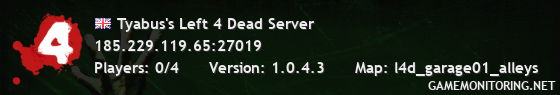 Tyabus's Left 4 Dead Server