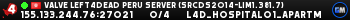 Valve Left4Dead Peru Server (srcds2014-lim1.381.7)