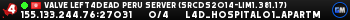Valve Left4Dead Peru Server (srcds2014-lim1.381.17)