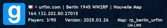 ⭐ urfim.com | Berlin 1945 WW2RP | Nouvelle Map