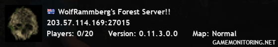 WolfRammberg's Forest Server!!