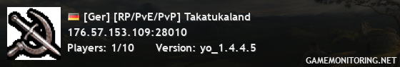 [Ger] [RP/PvE/PvP] Takatukaland