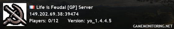 Life is Feudal [GP] Server