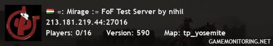 =: Mirage := FoF Test Server by nihil