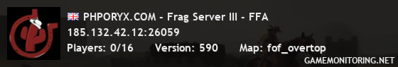 PHPORYX.COM - Frag Server III - FFA