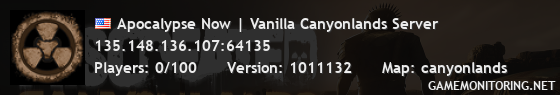 Apocalypse Now | Vanilla Canyonlands Server