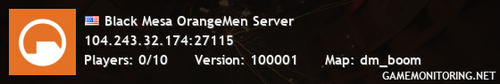 Black Mesa OrangeMen Server