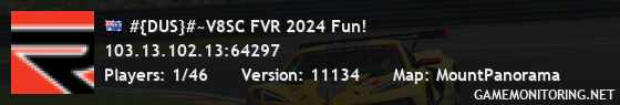 #{DUS}#~V8SC FVR 2024 Fun!