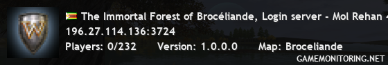 The Immortal Forest of Brocéliande, Login server - Mol Rehan 4