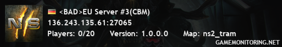 <BAD>EU Server #3(CBM v2.0 BETA)