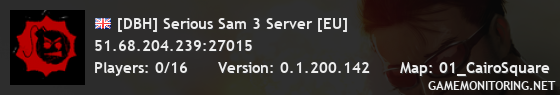 [DBH] Serious Sam 3 Server [EU]