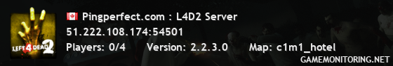 Pingperfect.com : L4D2 Server
