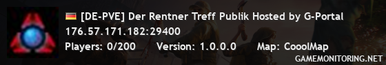 [DE-PVE] Der Rentner Treff Publik Hosted by G-Portal