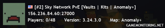 [#2] Sky Network PvE [Vaults | Kits | Anomaly+]