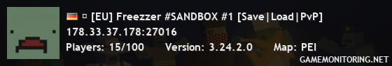 [EU] Freezzer #SANDBOX #1 [Save|Load|PvP]