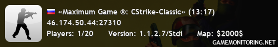 «Maximum Game ®: CStrike-Classic» (26:03)