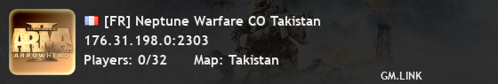 [FR] Neptune Warfare CO Takistan
