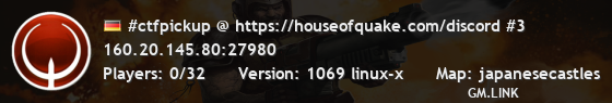 #ctfpickup @ https://houseofquake.com/discord #3