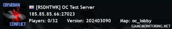 [RSDNTWK] OC Test Server