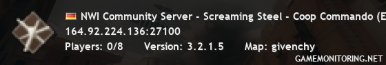 NWI Community Server - Screaming Steel - Coop Commando (EU)
