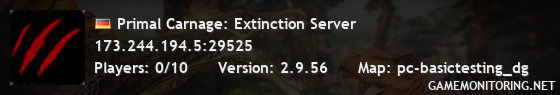 Primal Carnage: Extinction Server