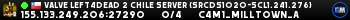 Valve Left4Dead 2 Chile Server (srcds1020-scl1.241.276)